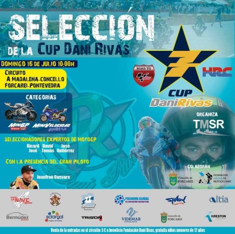 Selección para a Dani Rivas Cup 2017, 16 de Xullo